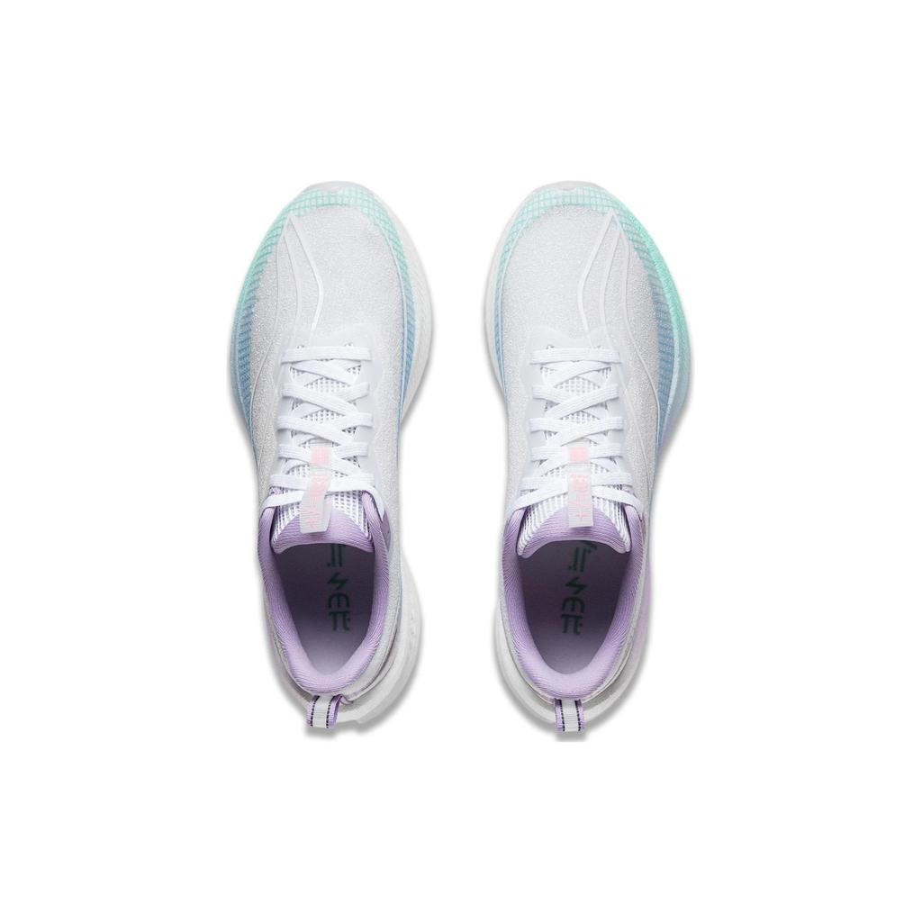 Li Ning Red Rabbit 7 Pro Cotton Candy Cushioning Anti-Slip Durable Breathable Rebound Low-Top Sprinting Running Shoes Women Sneaker ARPV026-4