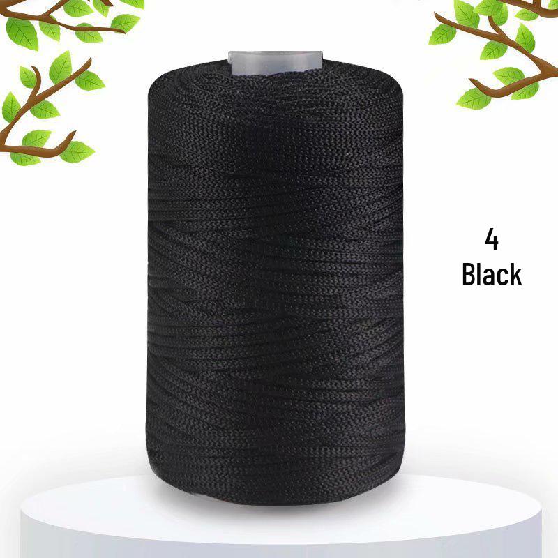 125 г Легкая Ледяная Шелковая Льняная Пряжа для Летних Шляп, Средней Тонкости Вязания, Сумок DIY, Подушек и Блестящая Полая Пряжа