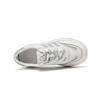 Aokang women's shoes spring and autumn new fashionable white shoes round toe thick sole comfortable board shoes casual lace up women