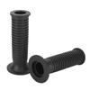 1 Pair Universal 2528mm 1in Black Motorcycle Handlebar Grip Handle Bar Cover Accessory