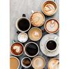 Cute Coffee Cups Canvas Painting Nordic Latte Posters and Prints Wall Art Picture for Cafe Home  Restaurant Kitchen Cuadros