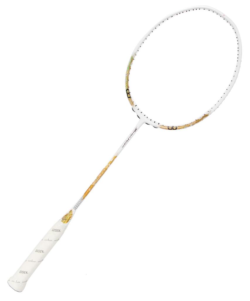 GOSEN Бадминтонная ракетка Mugen PURE WHITE Японская модель Ryōga (Только рама, BRGMG4JPW5)