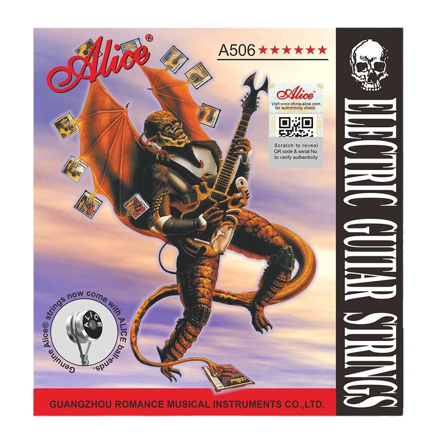 Alice A506-SL Струны для электрогитары 009-042 Комплект - Практика Большой объем Отдельные струны