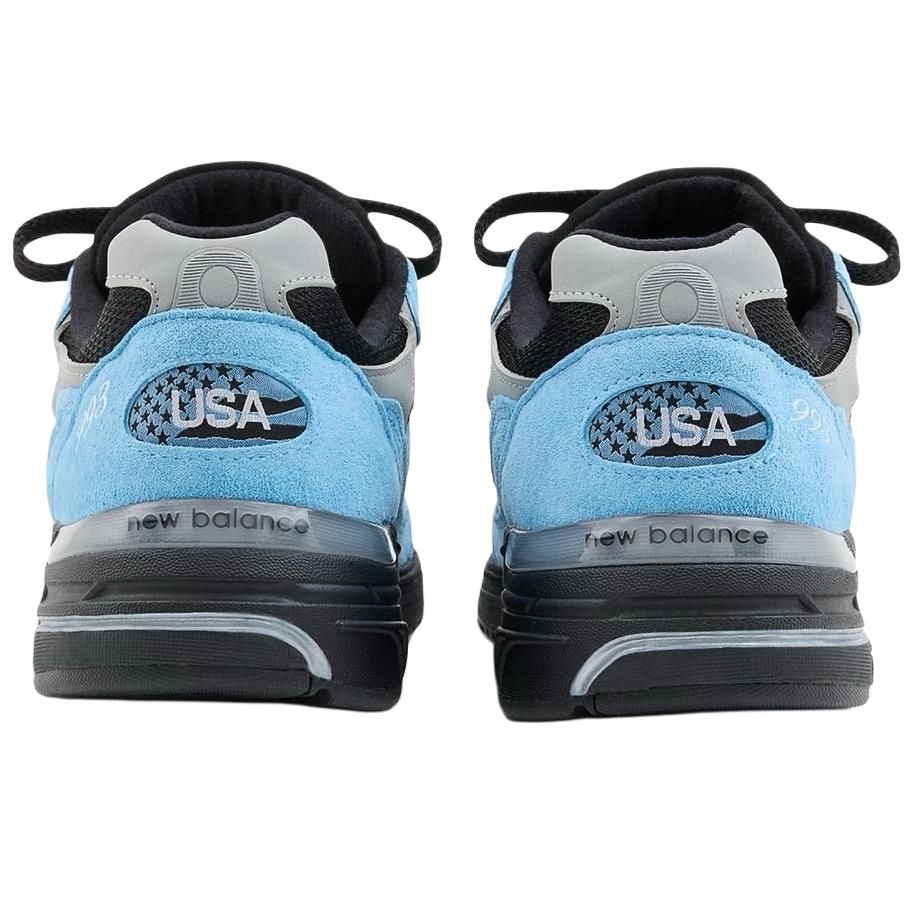 New Balance 993 Сделано в США Сообщество Синий Унисекс Кроссовки Черные U993BB