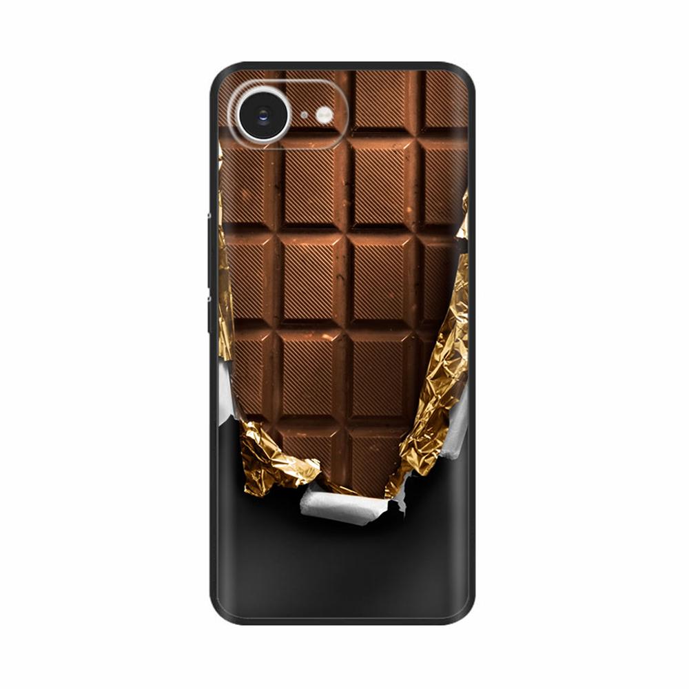 For iPhone 16e Case Black Silicone Painted Case For iPhone 16e Cover TPU Anti-drop Phone Protector Cover For iPhone 16 E Cases
