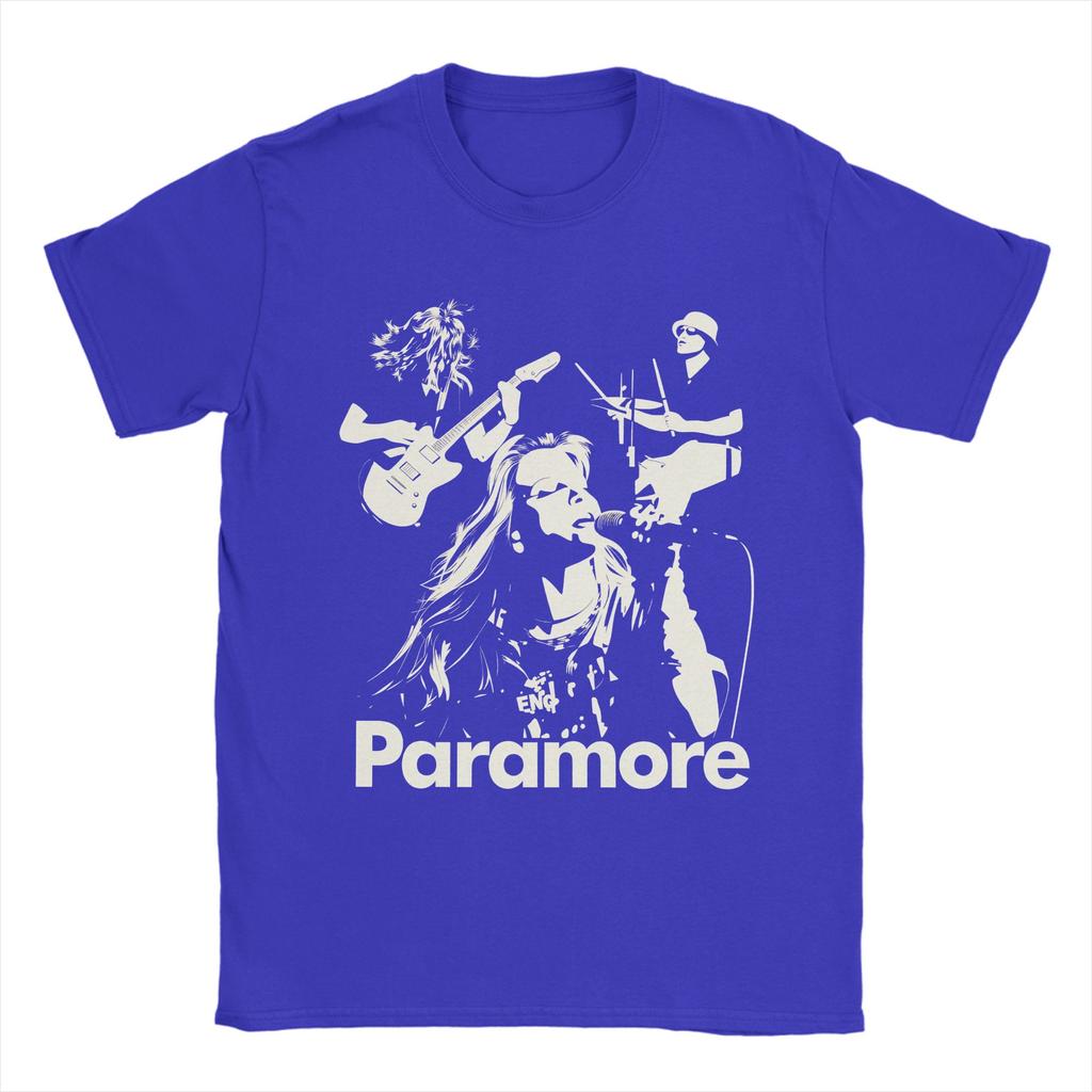 Хлопковая футболка Paramore для мужчин, летняя, смешные футболки, с круглым вырезом, повседневные футболки, одежда с принтом оверсайз