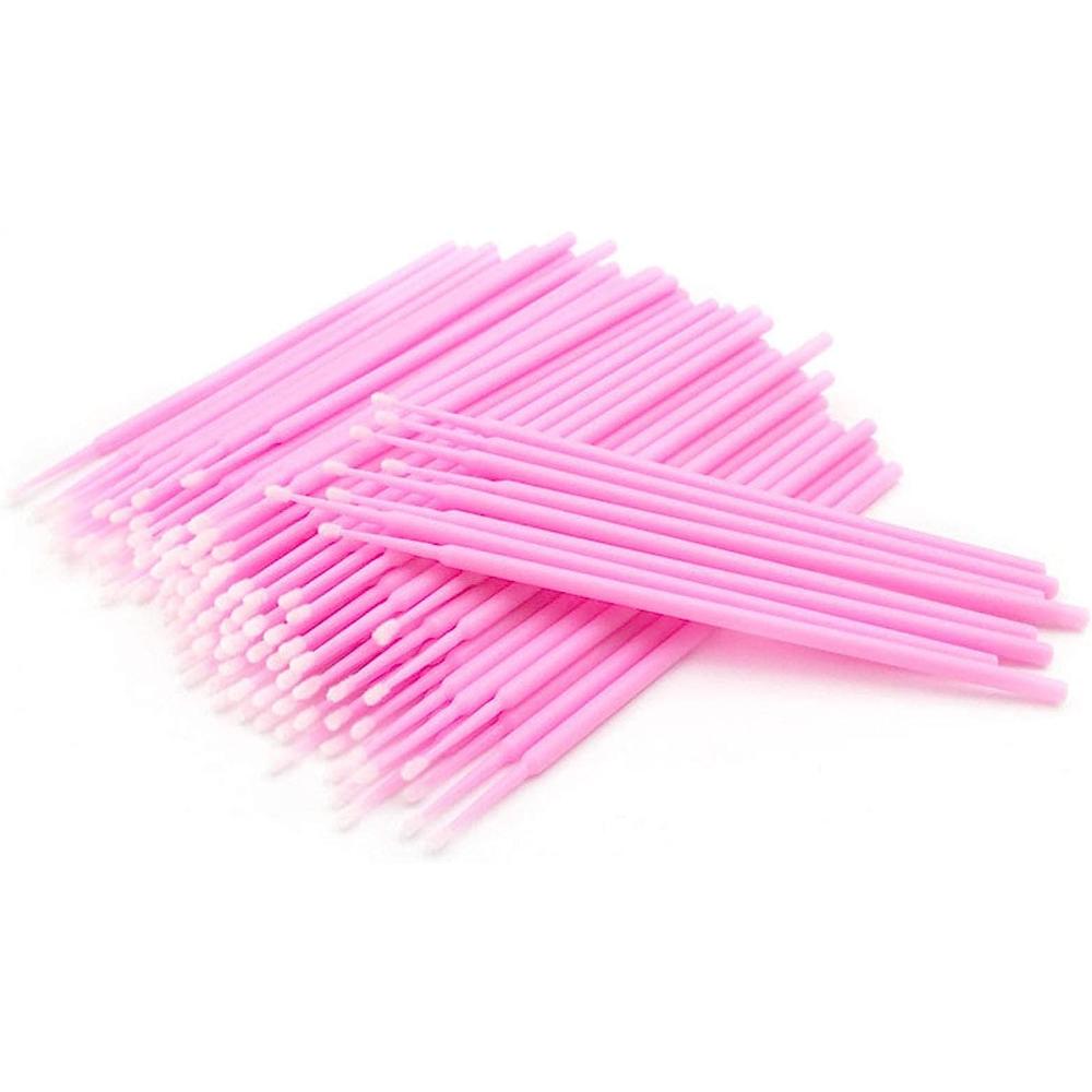 Disposable Eyelashes Extensions Micro Brush Swabs Mascara Wands Applicator Grafting Tool for Makeup Eyelash Application Removal and Clean
