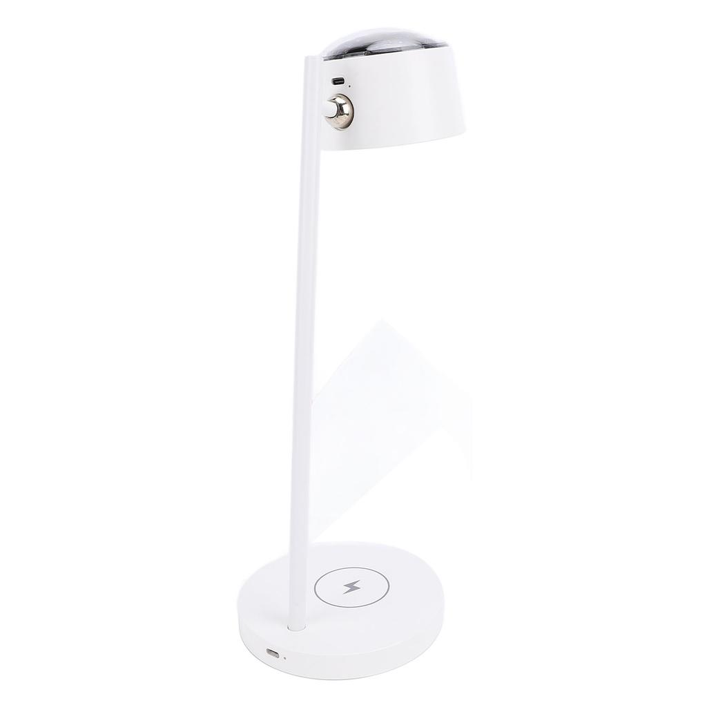 Проекционная лампа Перезаряжаемая Защищающая глаза Стильный вид Диммируемая Настольная лампа на гибкой ножке для чтения Гостиная Спальня