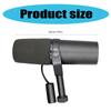 Professional Dynamic Vocal Microphone SM7B with Smooth Frequency Response for Studio Recording and Broadcasting