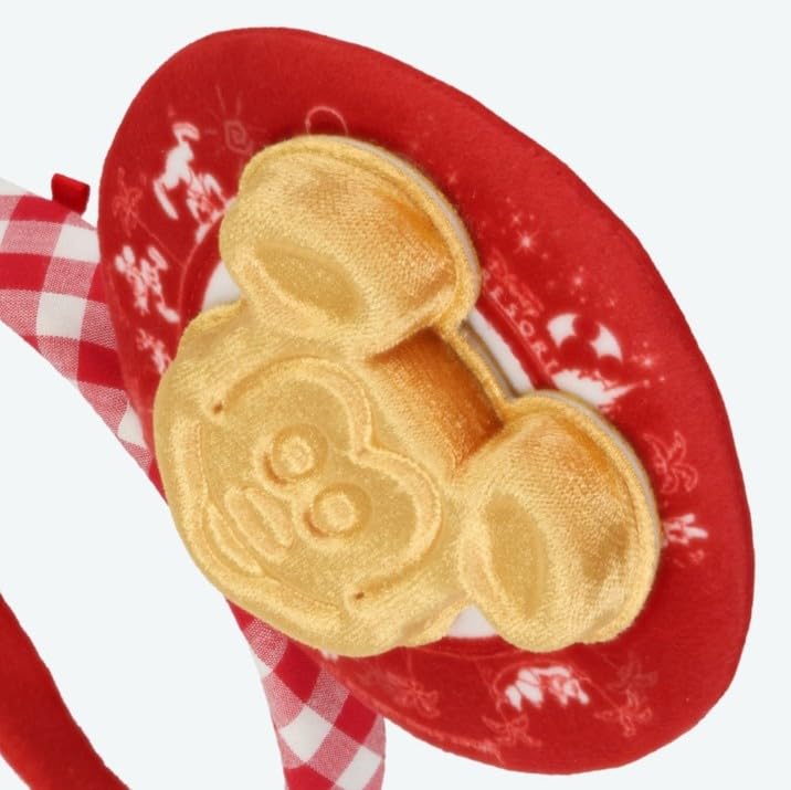 Mickey Waffle Headband "Tokyo Disney Resort Exclusive" Park Food Series