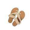 Fashion Low Slippers Casual Beach Shoes Slipers Women Rubber Flip Flops Slides Luxury Sabot 2025 Hawaiian Flat Hoof Heels Cross-tied