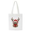 Christmas Gift Bag Shopper Bag Shopping Bag Vintage Canvas Bag Tote Bag Kawaii Shoulder Bag Handbag Cartoon Bolsa De Compras