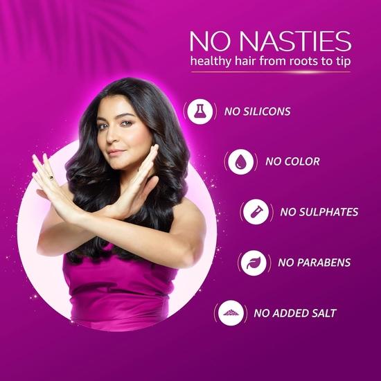 Dabur Шампунь Vatika Onion Hair Fall Control - 640 мл | Уменьшение выпадения волос до 97% I с луком и пальмой сереноа | Витамин E