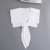 New Fake Victorian Stand Up Collar White Black Lace Collars Detachable For Women Blouse Lapel Shirt False Collar Woman