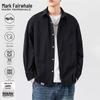 Mark Fairwhale Мужская повседневная рубашка с длинным рукавом