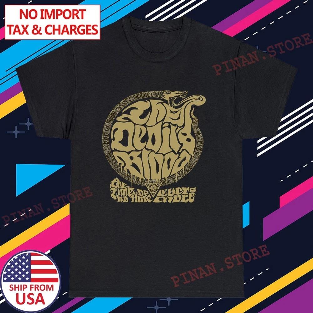 The Devils Blood The Time Of No Time Evermore Men's Black Size S-5XL