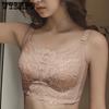 Wire Free Women's Full Coverage Non-Foam Lace Bra 34 36 38 40 42 B C D E F