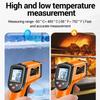 Портативный инфракрасный термометр -50°C~400°C Лазерный пирометр ANENG TH201 Бесконтактный ручной термометр Высокочувствительные инструменты для дома