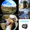 Three-in-one Fish-eye Lens Special Effect Phone Magnifying Glass Wide-angle Macro Selfie Artifact
