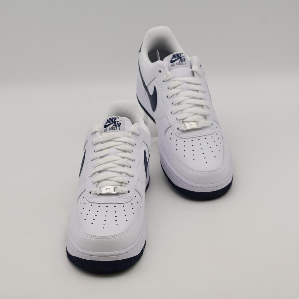 FJ4146-104 Nike Air Force 1 Low '07 Белый Синий (Мужской)