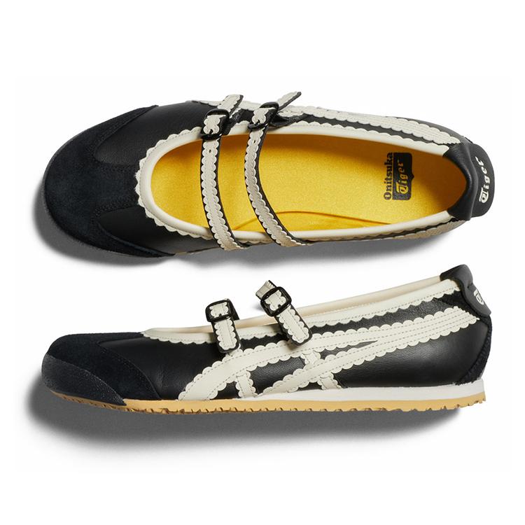 ONITSUKA TIGER Кроссовки женские Mexico 66 TGRS Черный/Кремовый 1182A678-001