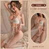 Style bell erotic underwear sexy lace temptation pure desire blindfold strap large size passion small chest three-point style