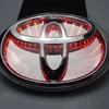 For Toyota Camry 1Pc 3D Car Front Grille Trunk Logo LED Light Retrofit for Toyota Corolla Reiz PRADO Yaris LANDCRUIS Camry Vios Highlander LVALON