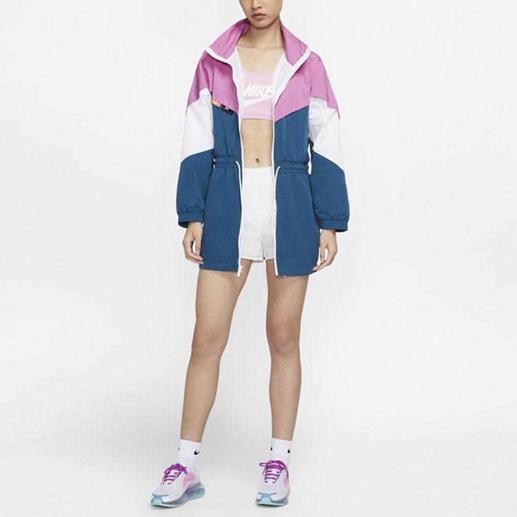 Nike Куртки Женские Воротник-стойка Умеренные Другое CJ2047-691