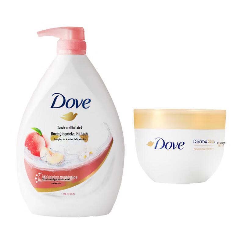 Dove Refreshing Shower Gel & Body Lotion Set