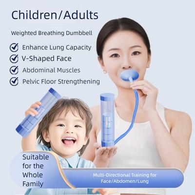 Дыхание Легких Тренажер для мышц живота Более сильные легкие Тренажер для глубокого дыхания Фитнес