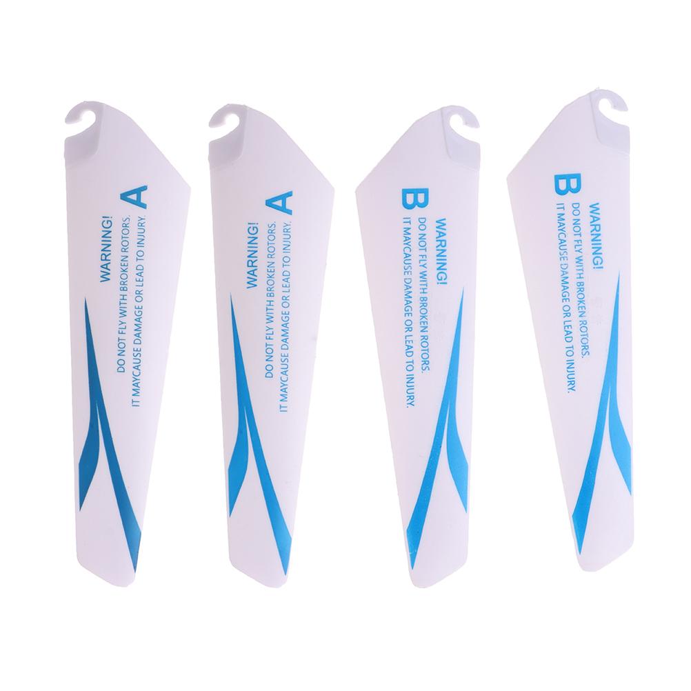 4Pcs Spare Accessories Rc Toy Parts 9Cm Spare Blades Fans For R/C Mini Helicopter Ch002 Ch023 Drone Copter Toys
