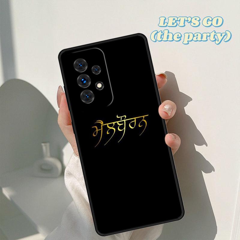 Карта штата Пенджаб Контур чехол для телефона Для Samsung Galaxy A42 A31 A40 A51 A71 A32 A80 A91 A52 A72 A73 A20e A21S A50 A70 A11 A12 Чехол