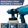 Cordless Paint Sprayer with 18V Battery for Fences Furniture Cabinets Walls No Battery Included Home Painting Renovation Tools