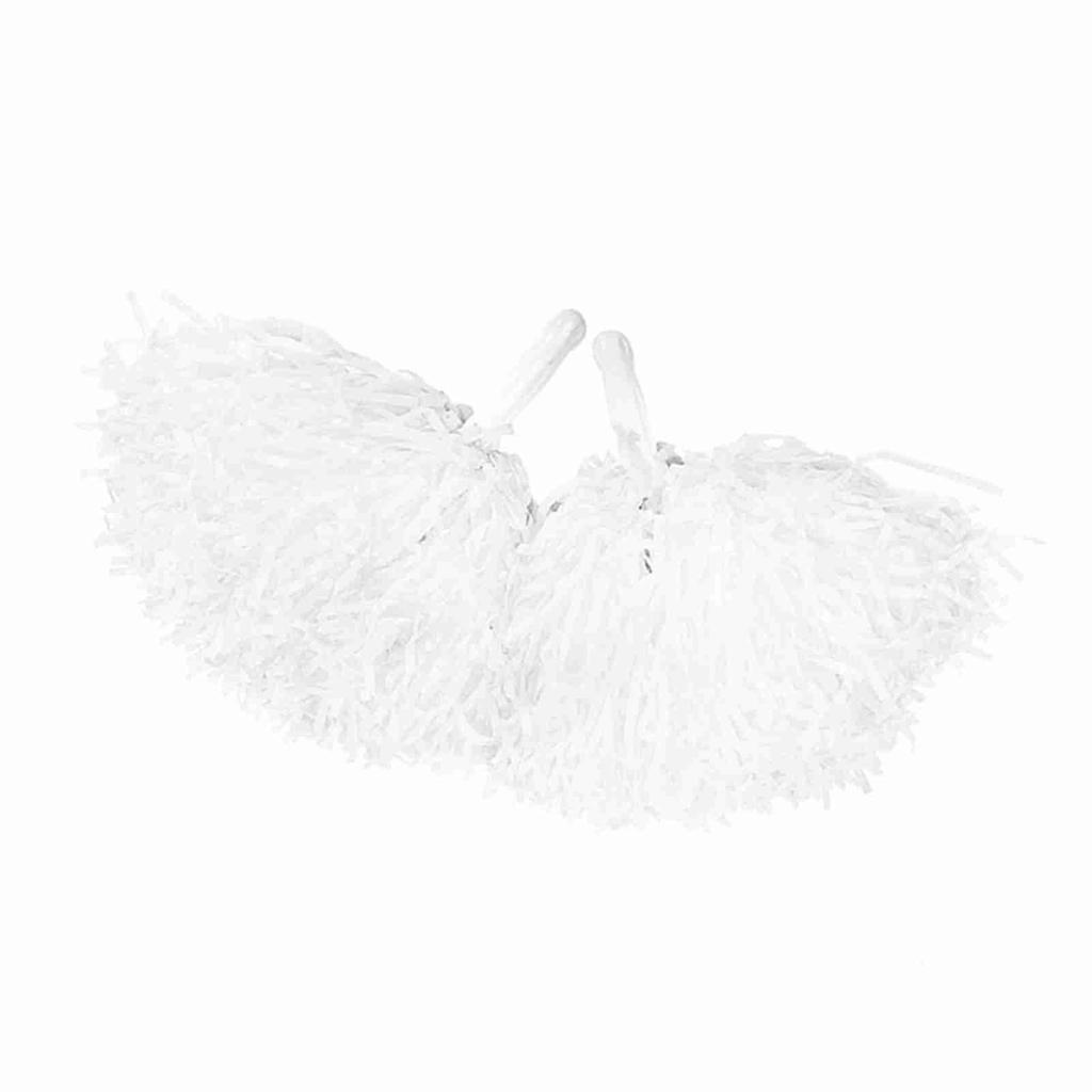 Полезные помпоны для болельщиков, аксессуары для спортивных вечеринок и танцев (белый)