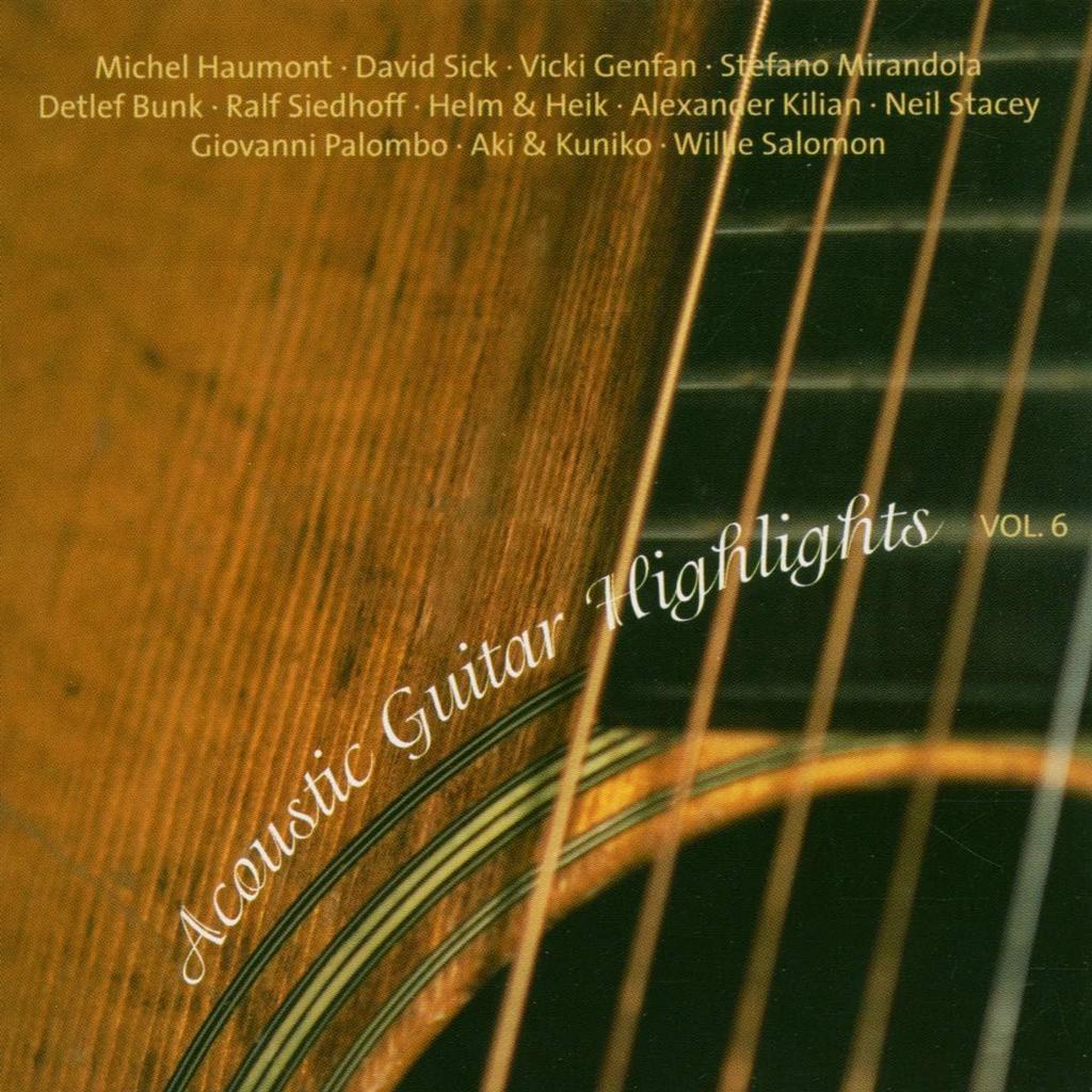 CD РАЗНЫЕ ИСПОЛНИТЕЛИ - Acoustic Guitar Highlights Vol.6 31913552 Акустическая Музыка 2005 Германия Блюз Б/У