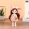 Innovative And Practical For Girls Birthday Gift Cute  Princess Diy Dress Up Toys  16Cm Exquisite Mini Imitation Dolls