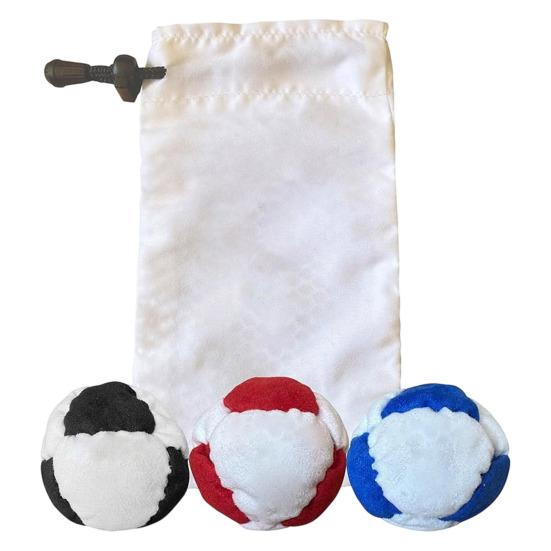 World Footbag, Плетеные вручную мячи для жонглирования для детей и взрослых, Мягкая игрушка для снятия стресса для игр и развлечений на открытом воздухе
