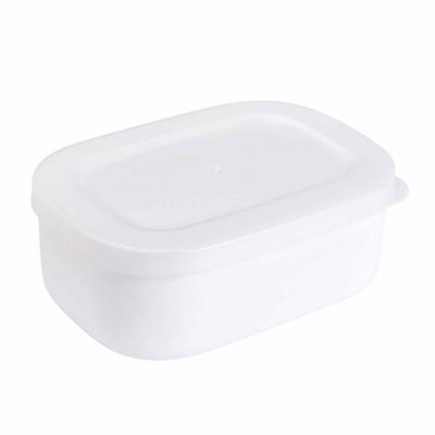 Контейнер для хранения продуктов Мини ланч-бокс Портативный бенто-бокс 280 мл Белый для офиса студентов