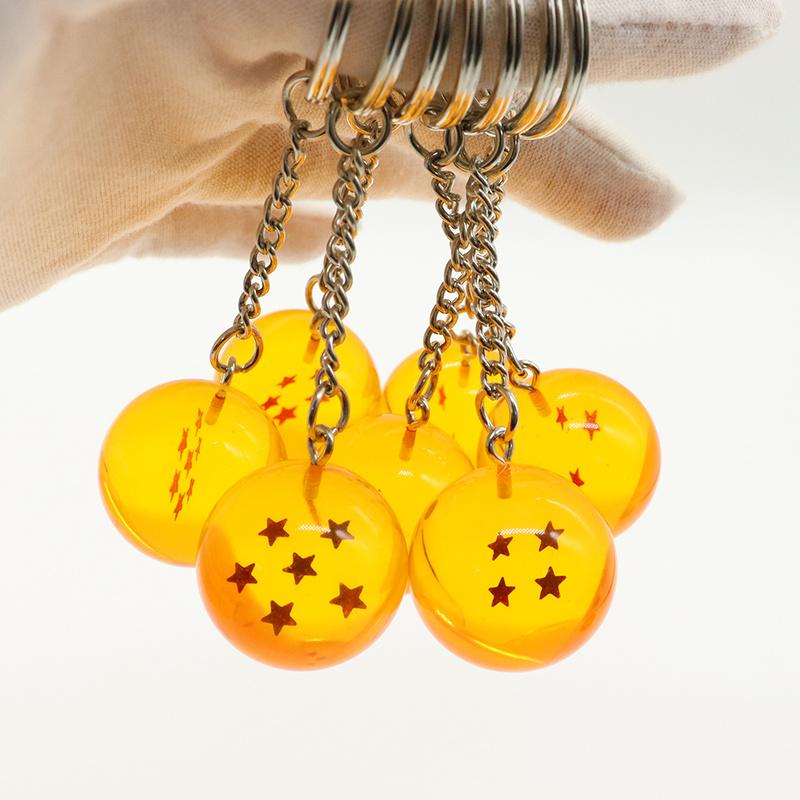 New Keychain ing Gift Toy Summoning God Dragon Star Ball Cartoon Pendant Anime Pendant Toy Gifts