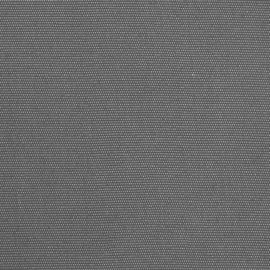 Awning Valance Anthracite Striped 5 m