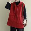Vest for Women Cotton Hooded Sleeveless Tops Casual Sleeveless Sweater Oversize Thickened Casual V-neck Vest