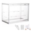 Figure Case Collection Case Removable Divider Acrylic Collection Case Model Showcase Cabinet Dustproof Display Box Display Case Display Frame with