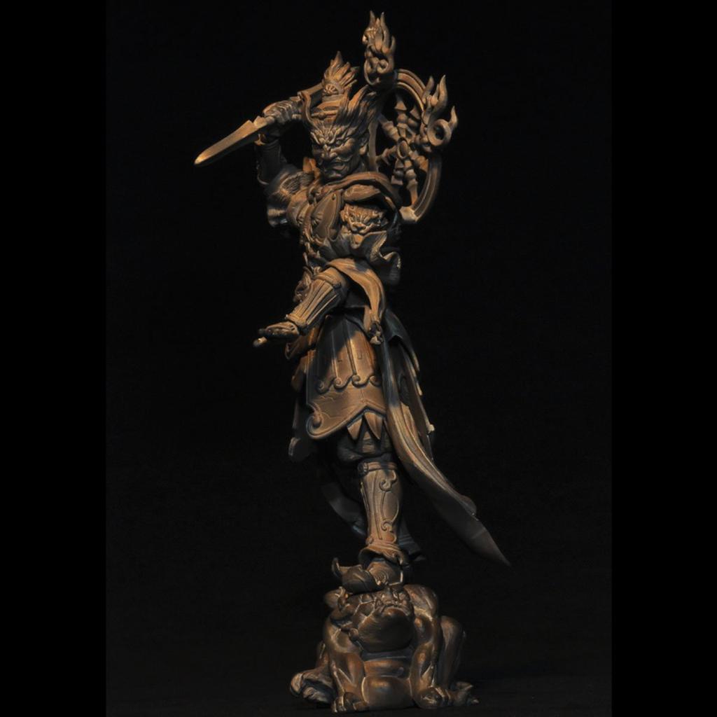 Revoltech Takeya 004EX Zochoten Wooden Edition окрашенная фигурка, не масштабированная, ABS и ПВХ