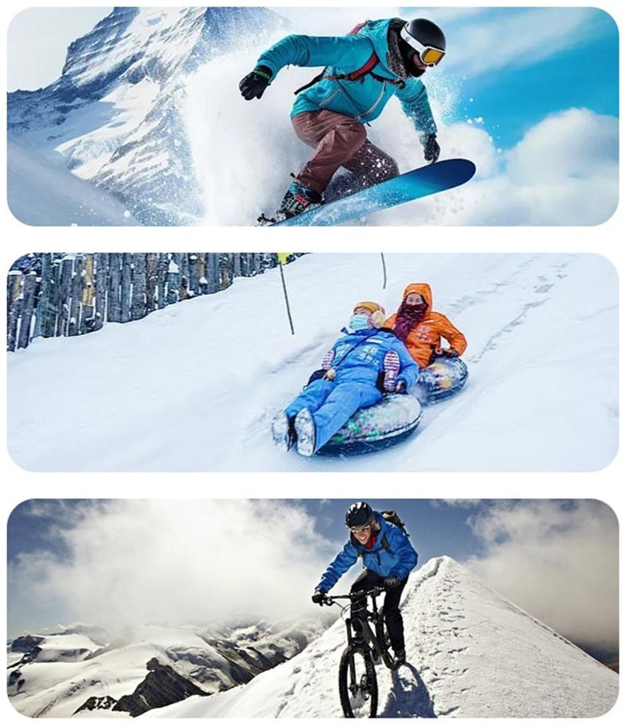 AISHITE Winter Ski Cycling Motorcycle Full Finger Smartphone Long Fleece for and Outdoor Unisex Gloves, Gloves, Gloves, Gloves, Compatible,