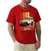 Мужская футболка Retro Land Cruiser FJ40 Jdm Humorous 100% Cotton Tee Shirt Short Sleeve Top Speed Car T Shirts Tops