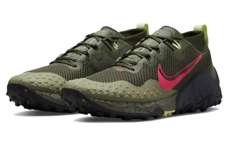 Nike Wildhorse 7 Cargo Хаки Сиреневый Красный CZ1856-302