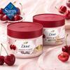 DOVE Набор эксфолиирующих скрабов для тела «Вишня и миндальное молоко»