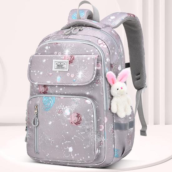 Школьный рюкзак с несколькими карманами, регулируемыми ремнями, большой вместимостью, прочный, выдерживающий нагрузку, книга