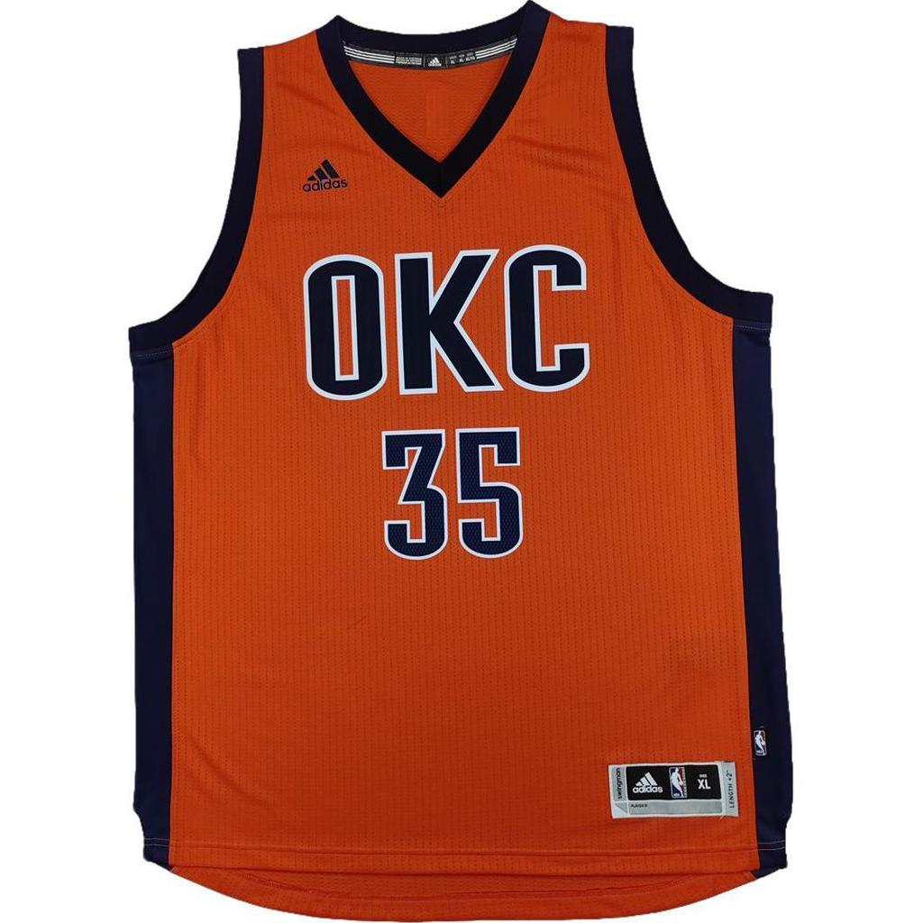 adidas X NBA Collaboration Oklahoma City Thunder Durant Swingman Удобная мягкая приятная для кожи баскетбольная майка без рукавов 7470A-3KM-K91104