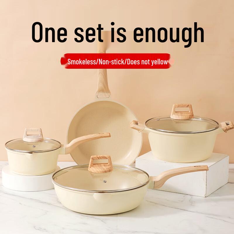 Triceratops Maifan Stone Non-stick Cookware Set